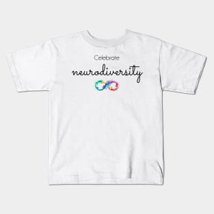 Celebrate Neurodiversity Kids T-Shirt